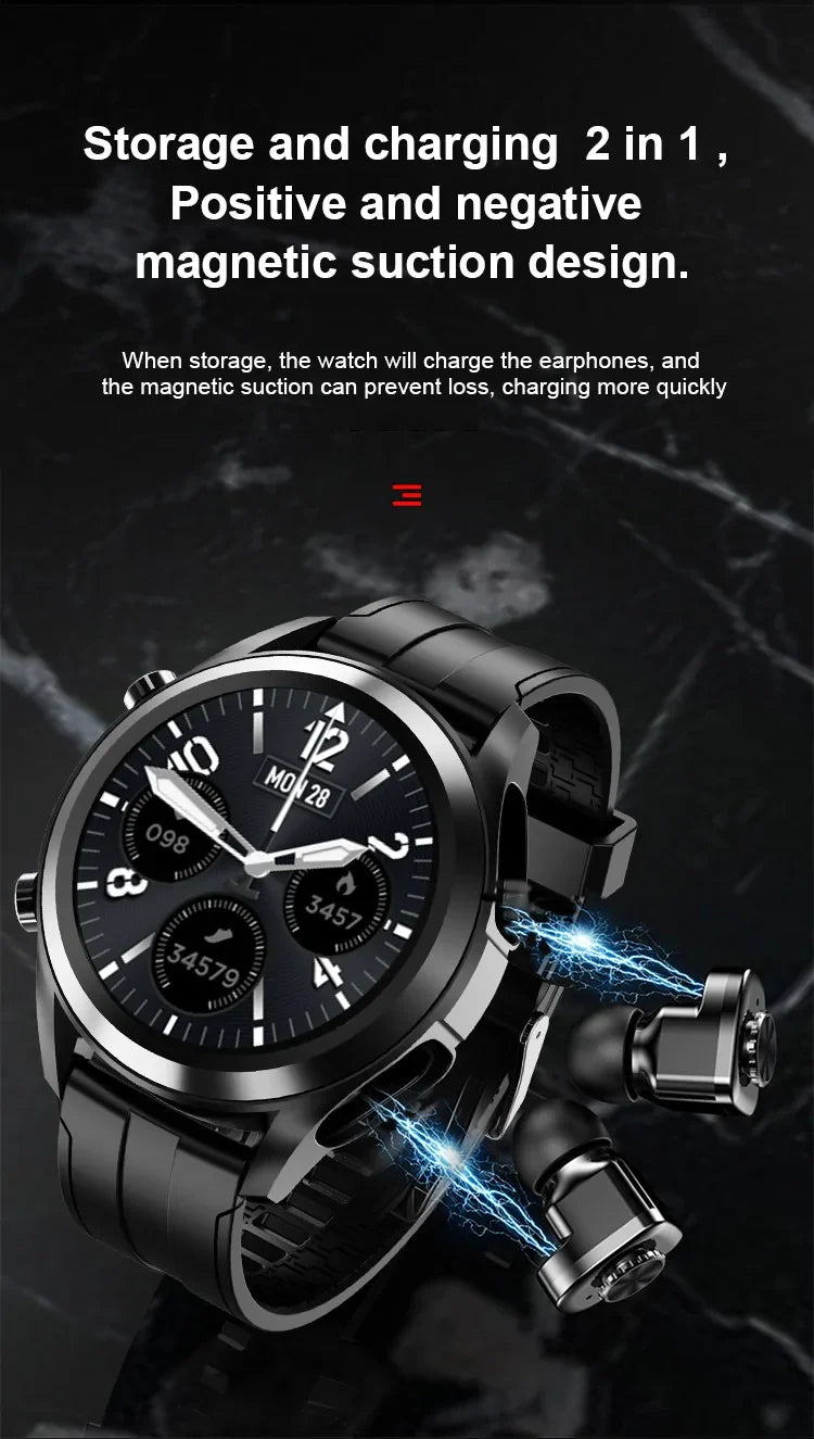2 In 1 In Ear Wireless Earbuds Smart Watch