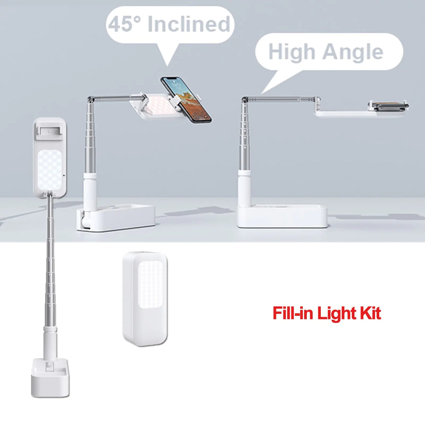 Fill-in Light and Smartphone Stand Kit