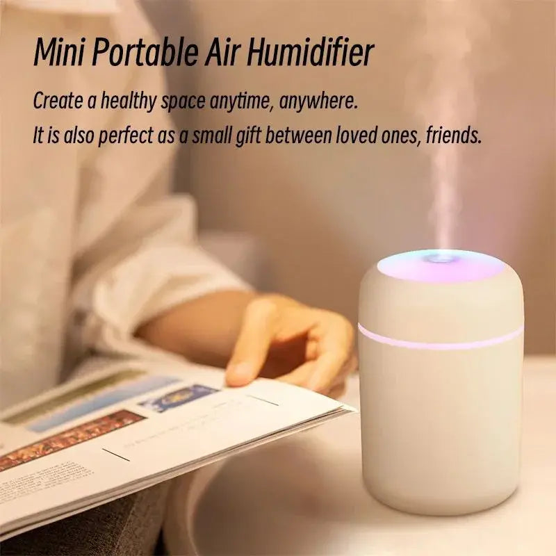 Mini Portable RGB Desk Air Humidifier