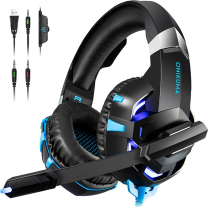 7.1 Surround Sound Gaming Headphones with Mic