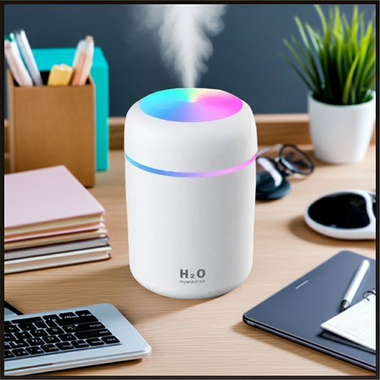 Mini RGB Essential Oil Diffuser Humidifier - USB Desktop Aromatherapy