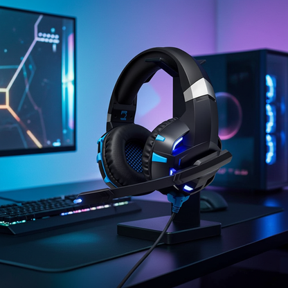 Virtual 7.1 RGB Gaming Headset w/ ENC Mic